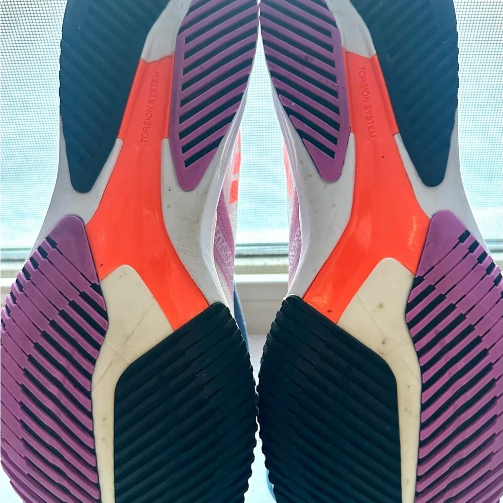 Adidas Adizero Adios 7 shoes, M7.5/W8.5, EUC - Picture 10 of 11